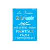 Stencil Opa 15x20cm - Frase Le Jardin de Lavande - 3157