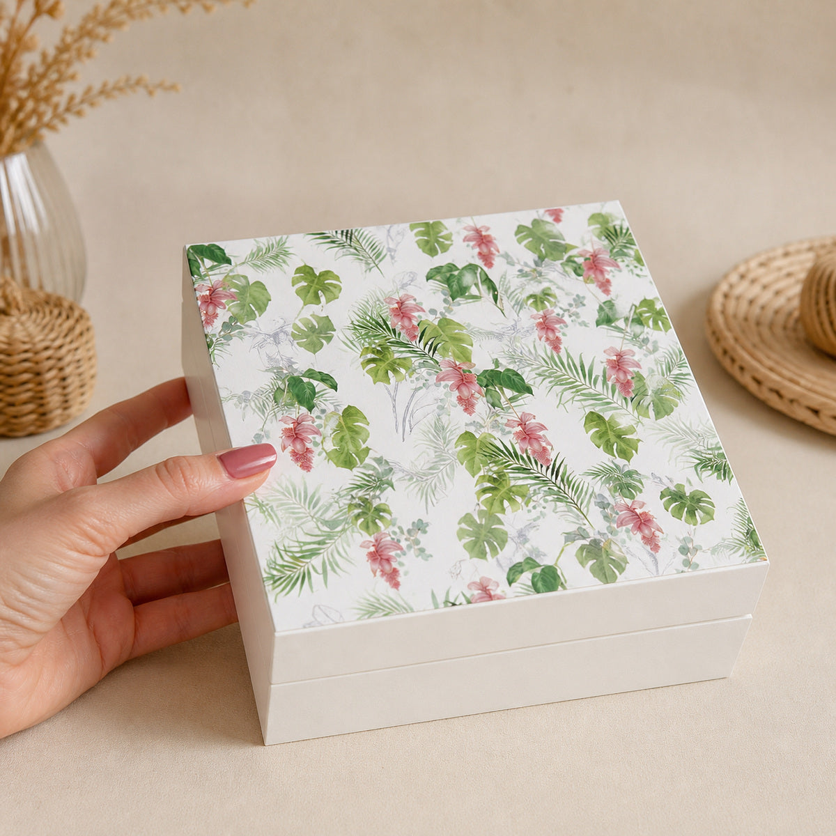 Papel de Seda Opapel Estampa Tropical I 30x45cm para Decoupage e Artesanato 3186 - Opa