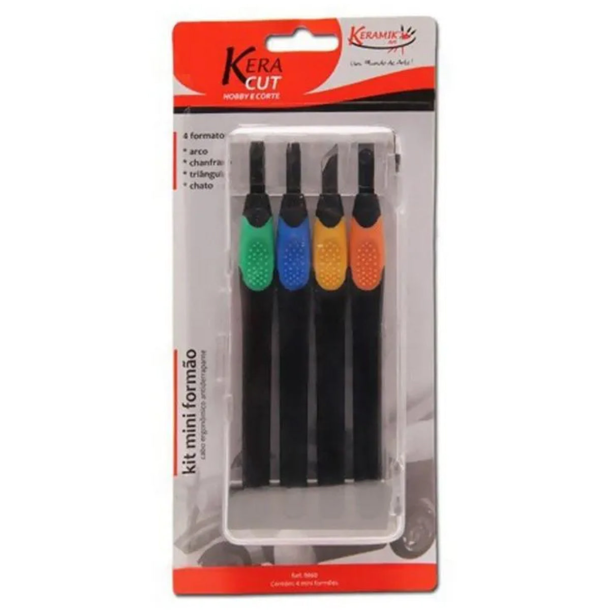 Kit Mini Formão com 4 Unidades