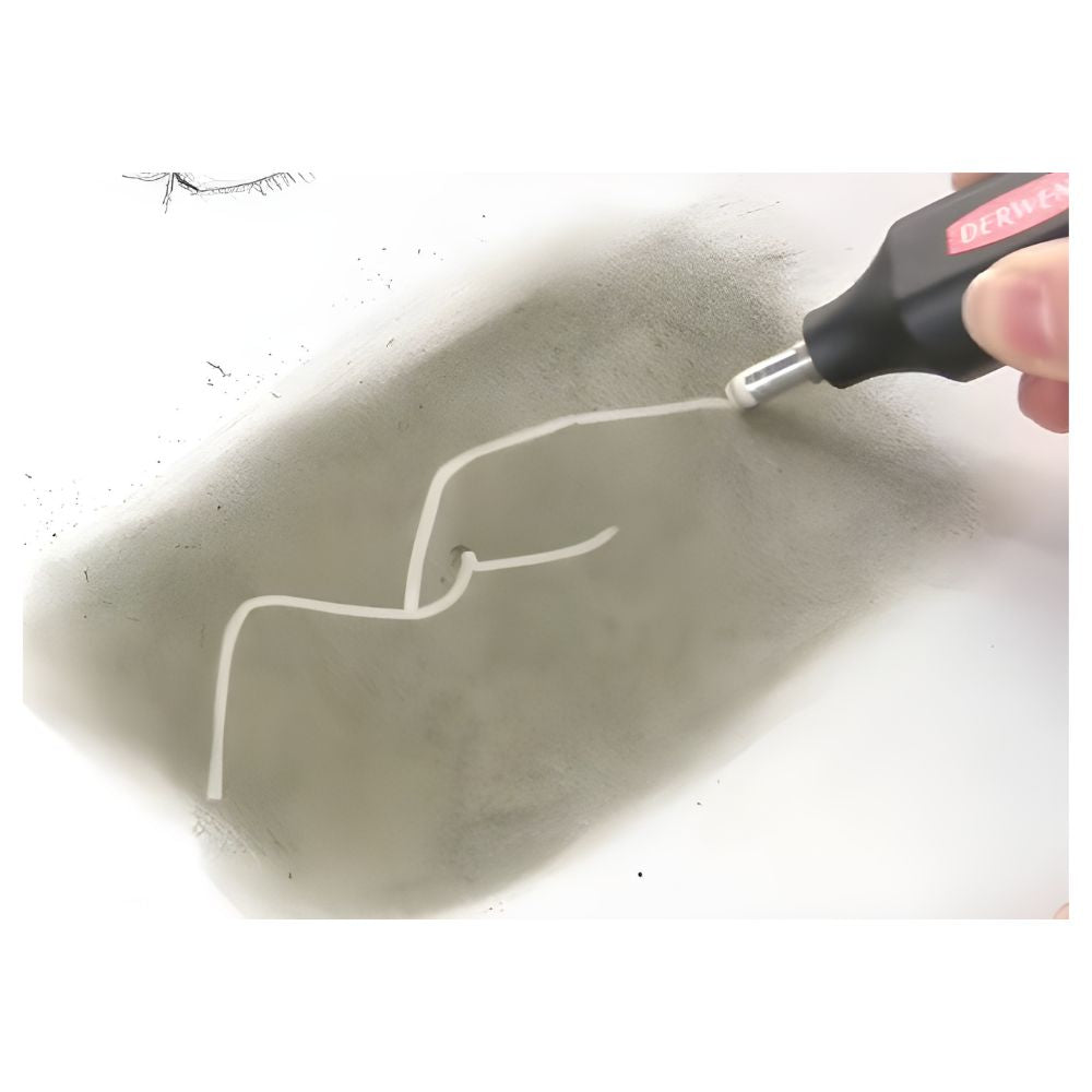 Refil de Borracha Elétrica para Desenho - com 30 Unidades - Derwent  
