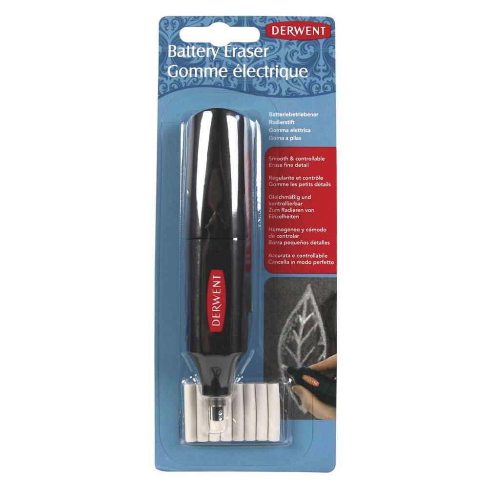 Caneta Borracha Elétrica a Pilha - Derwent  