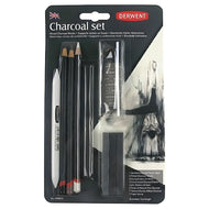 Conjunto Carvão para Desenho com 10 Peças - Derwent