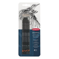 Conjunto de Lápis Grafite Graduado Macio com 4 Unidades - Derwent