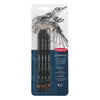 Conjunto de Lápis Grafite Graduado Macio com 4 Unidades - Derwent  