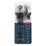 Conjunto de Lápis Grafite Graduado Médio com 4 Unidades - Derwent