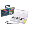 Estojo Aquarela em Pastilha Inktense com 12 Cores Set 02 - Derwent  