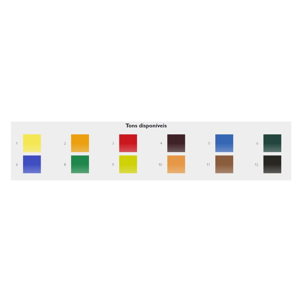 Estojo Aquarela em Pastilha Inktense com 12 Cores Set 02 - Derwent  