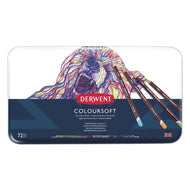 Estojo Lápis de Cor Coloursoft com 72 Cores - Derwent