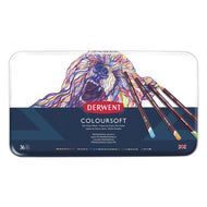 Estojo Lápis de Cor Coloursoft com 36 Cores - Derwent