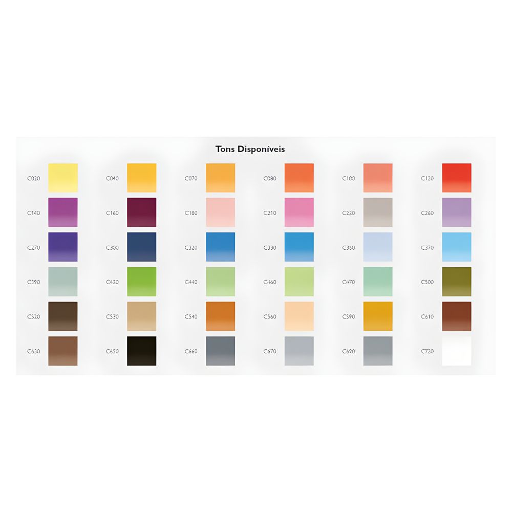 Estojo Lápis de Cor Coloursoft com 36 Cores - Derwent  