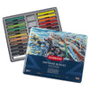 Estojo Giz Aquarelável Inktense Blocks com 24 Cores - Derwent  