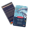 Estojo Lápis de Cor Aquarelável Inktense com 12 Cores - Derwent  