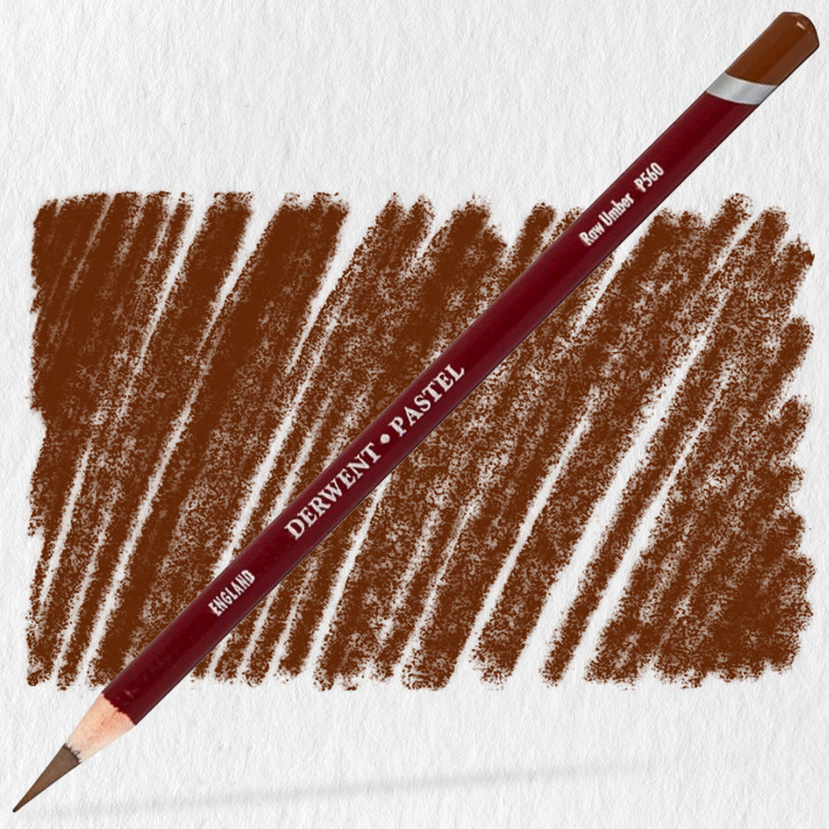 Lápis Pastel Artístico - Raw Umber - Derwent  