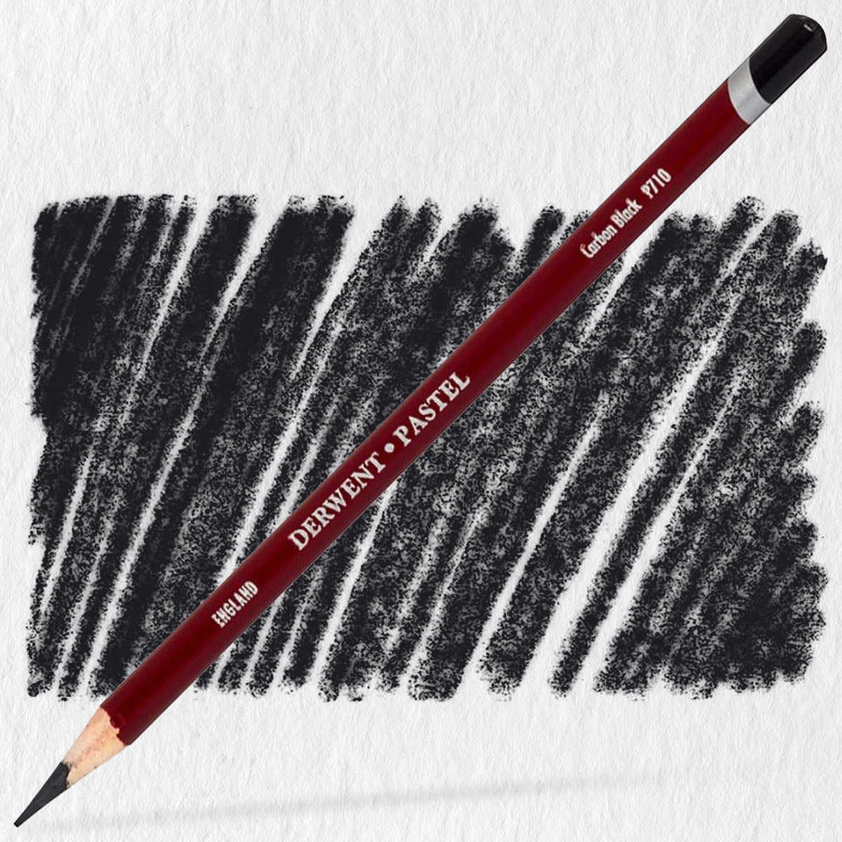 Lápis Pastel Artístico - Derwent [COR: P710 - CARBON BLACK]