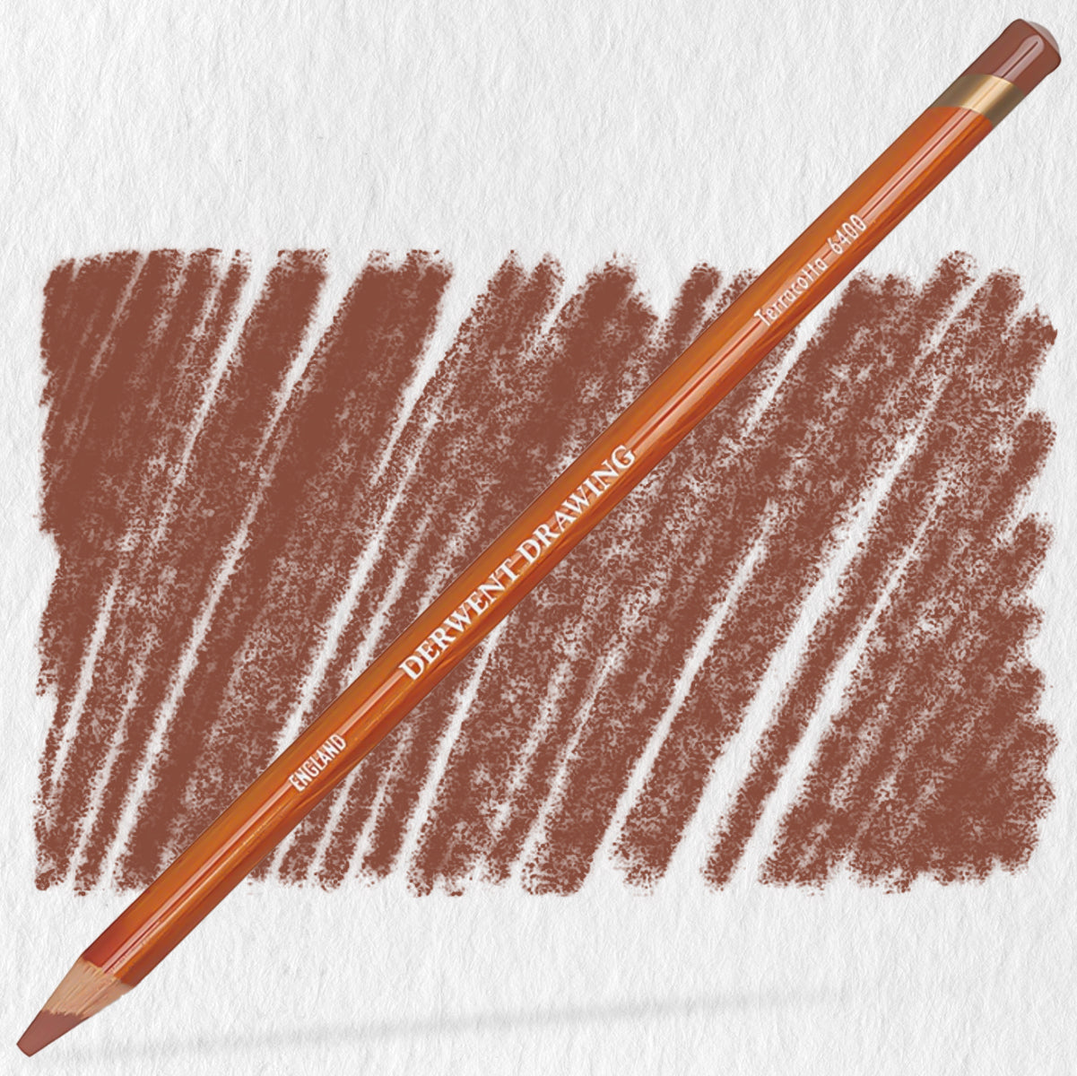 Lápis de Cor Permanente Drawing - Terracotta - Derwent  