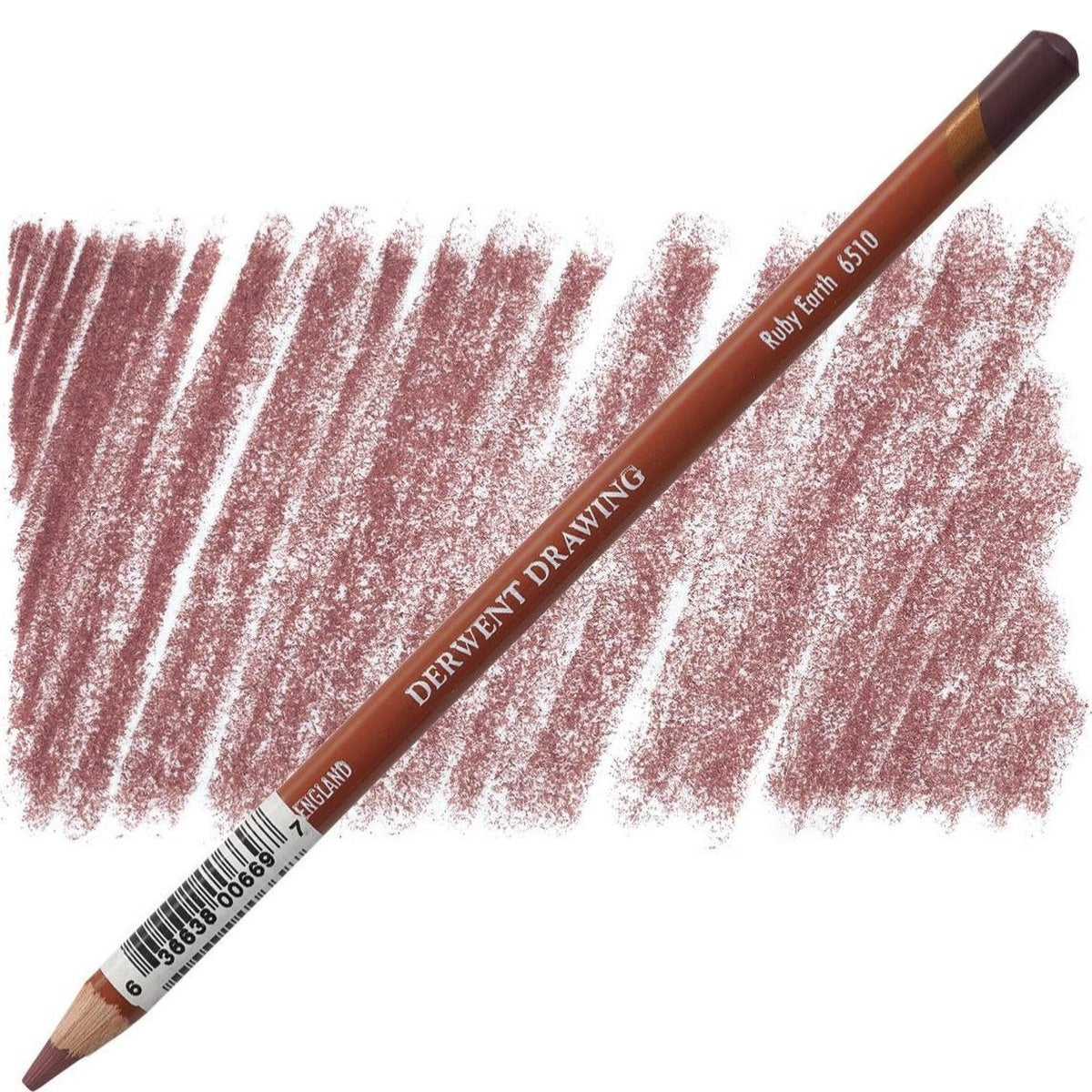 Lápis de Cor Permanente Drawing - Ruby Earth - Derwent  
