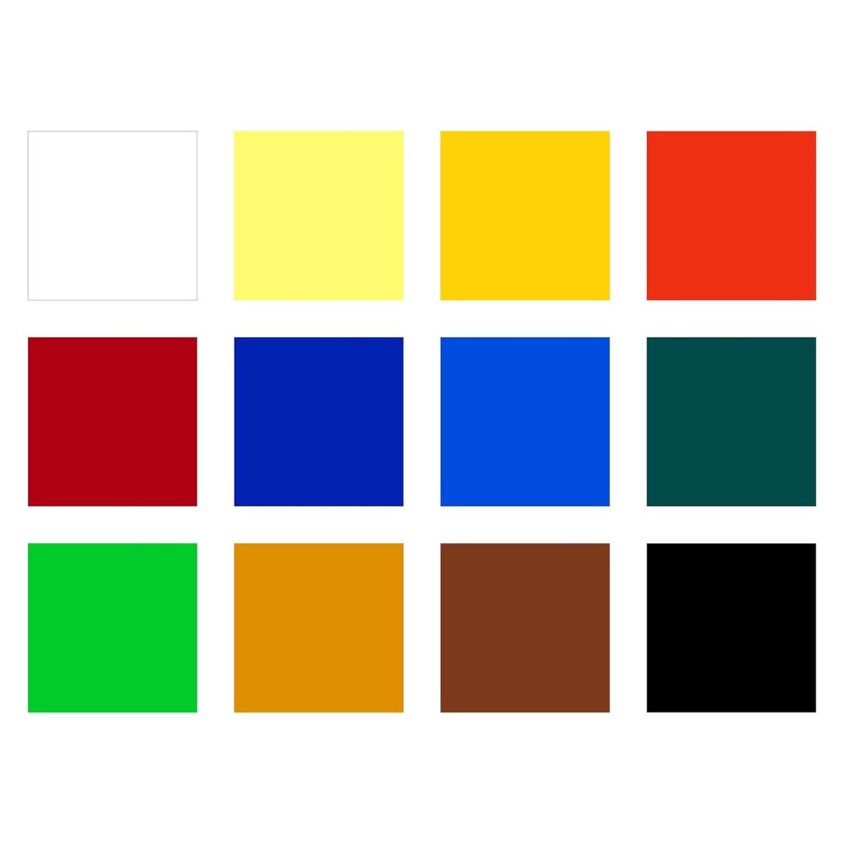 Estojo de Tinta Staedtler Acrílica 12ml com 12 Cores