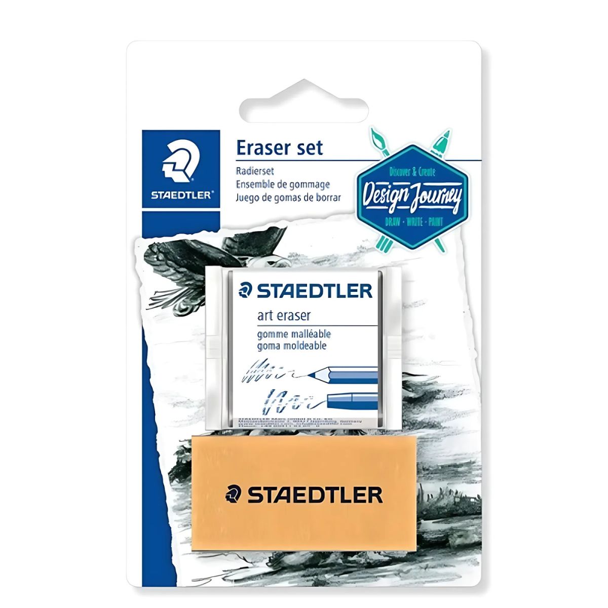 Estojo de Borracha Técnica Staedtler com 02 Unidades