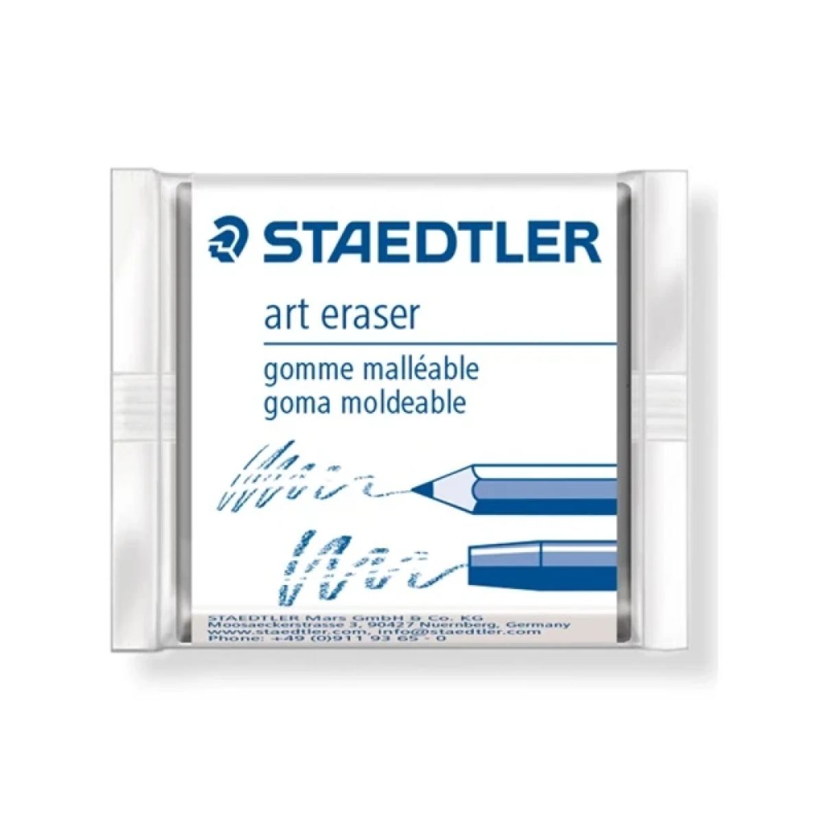 Estojo de Borracha Técnica Staedtler com 02 Unidades