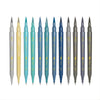 Caneta Hidrocor Vibes Sketch Oceano com 12 Cores - Tris