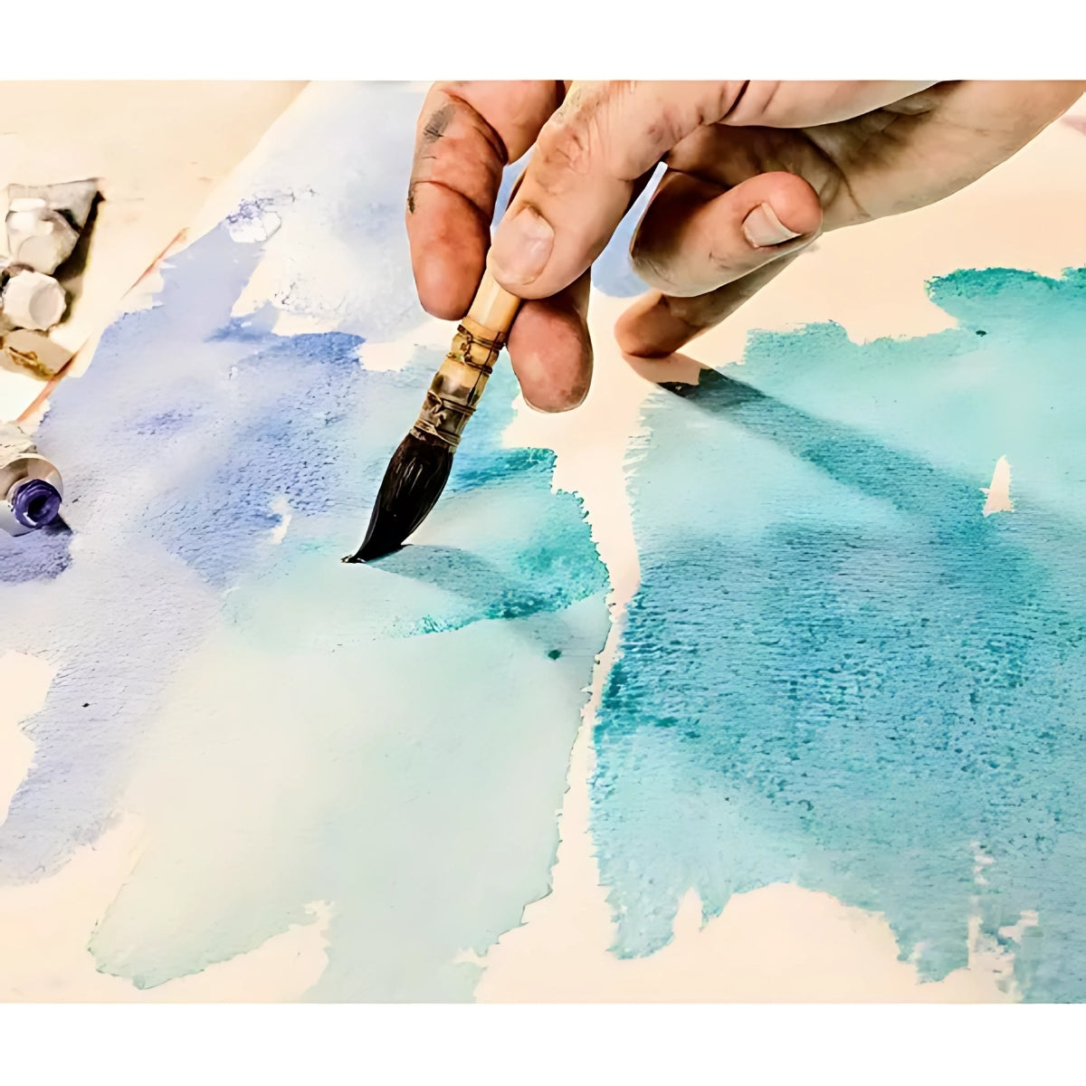 Bloco de Papel para Aquarela Van Gogh 300g 40x30cm com 12 Folhas - Royal & Talens 94174030