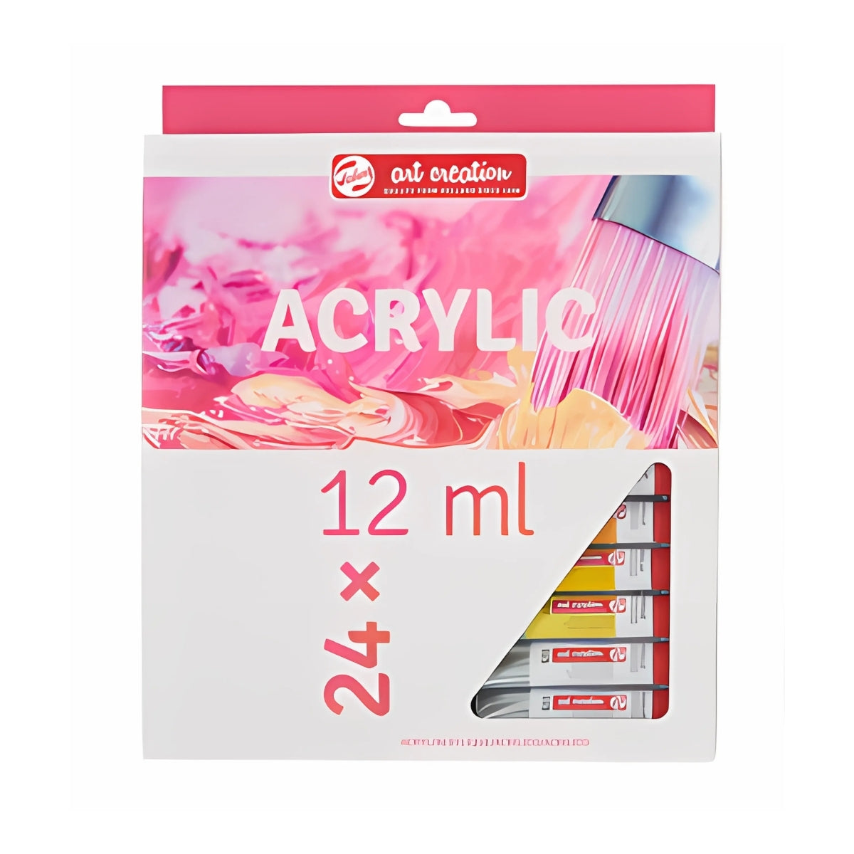 Estojo de Tinta Acrílica Art Creation 12ml com 24 Cores - Royal & Talens 9021724m