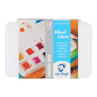 Estojo de Aquarela em Pastilhas Van Gogh Vibrantes com 12 Cores - Royal & Talens 20808643