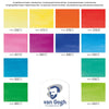 Estojo de Aquarela em Pastilhas Van Gogh Vibrantes com 12 Cores - Royal & Talens 20808643
