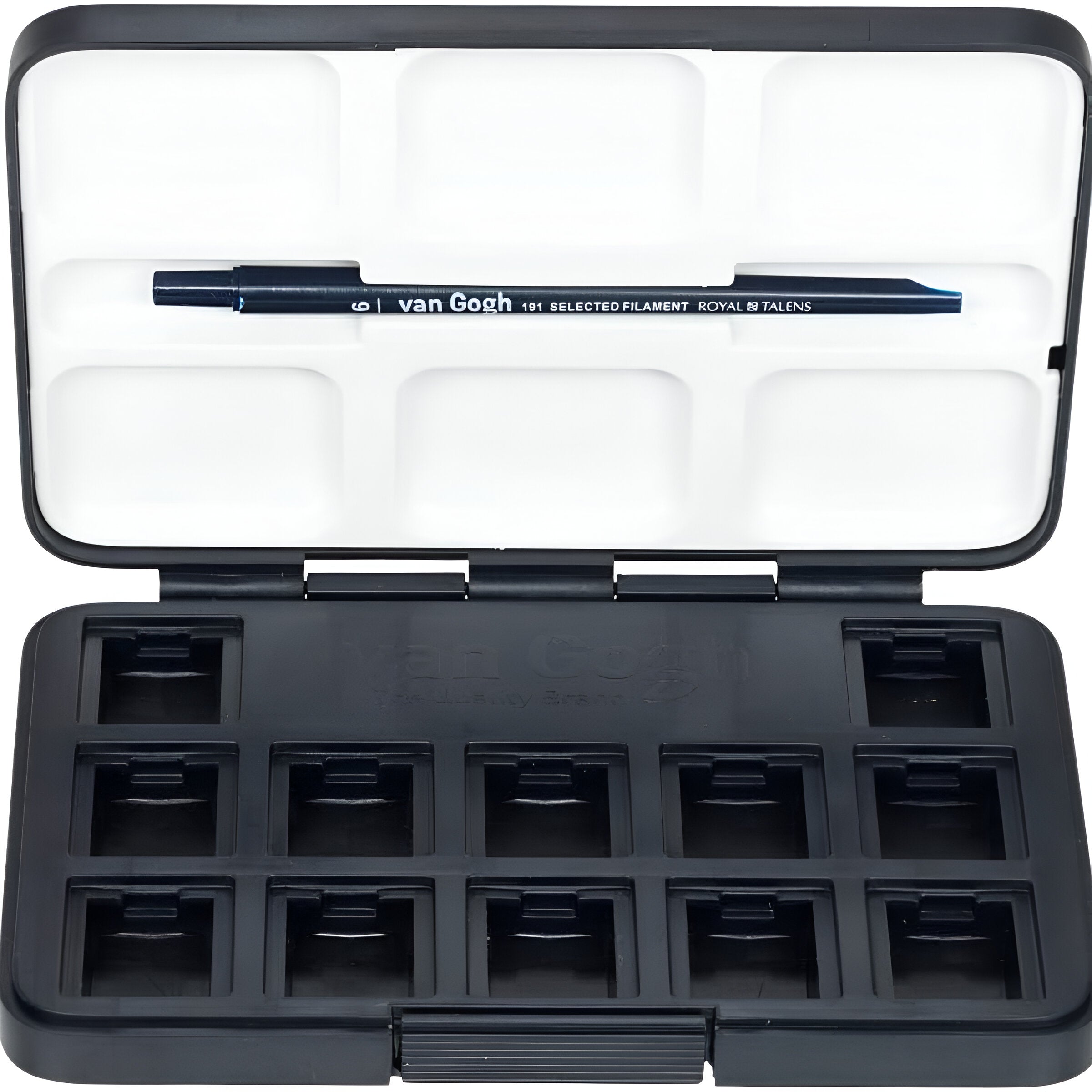 Estojo de Aquarela em Pastilhas Vazio Half Pan 12 Cavidades - Royal & Talens 50808614