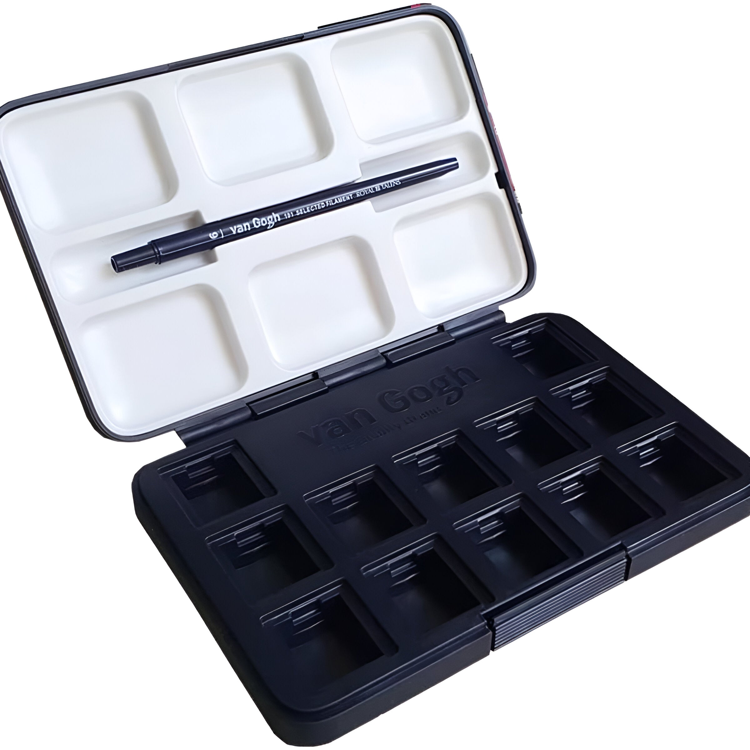 Estojo de Aquarela em Pastilhas Vazio Half Pan 12 Cavidades - Royal & Talens 50808614