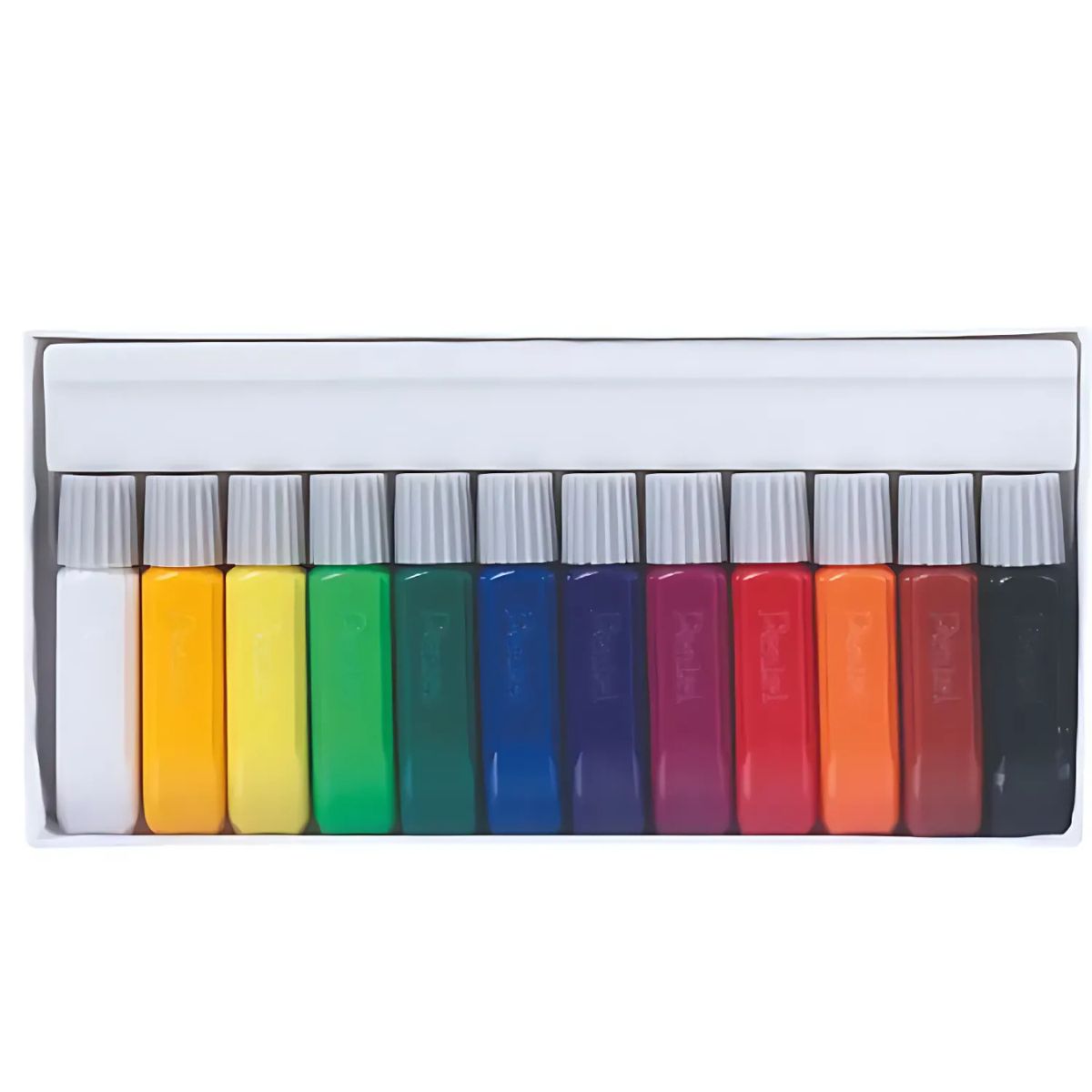 Tinta Aquarela para Tecido Fabric Fun Pentel 6ml com 12 Cores
