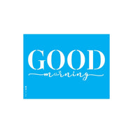 Stencil Opa 15x20cm - Frase Good Morning - 3198