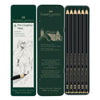 Estojo Lápis Grafite Pitt Matt 6 Unidades Faber-castell 115207