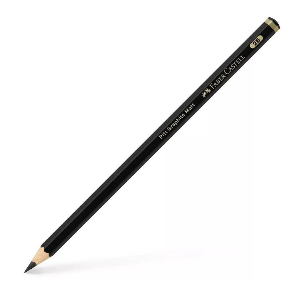 Estojo Lápis Grafite Pitt Matt 6 Unidades Faber-castell 115207