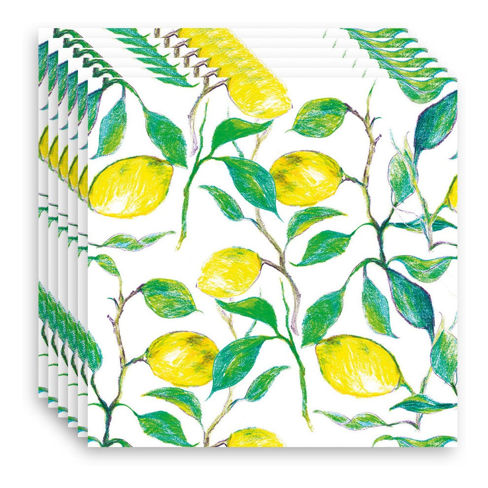 Guardanapo para Decoupage Ambiente 33x33cm com 20 Unidades - Beautiful Lemons