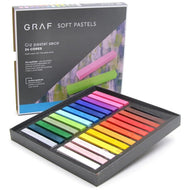 Giz Pastel Seco Graf 24 Cores Soft Pastels - Cis