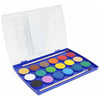 Estojo Aquarela Pastilha 18 Cores com 2 Pinceis Multicolor - Cis