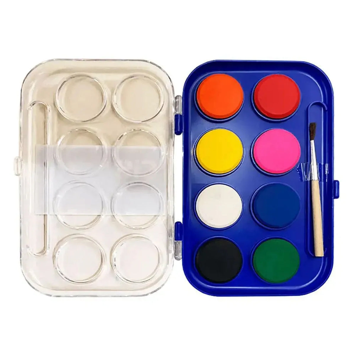Estojo Aquarela Pastilha 8 Cores com Pincel Multicolor - Cis