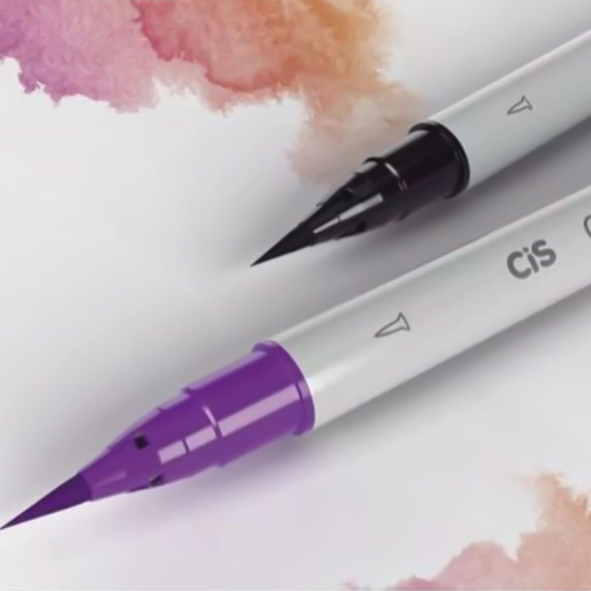 Estojo Marcador Artístico Graf Soft Brush 12 Cores - Cis