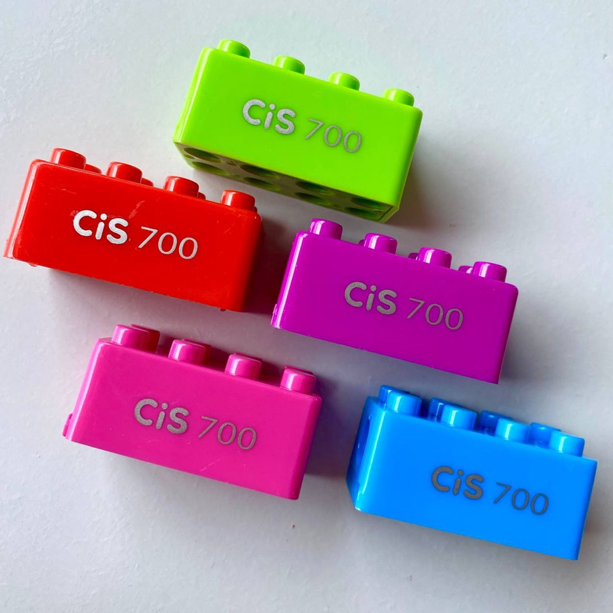 Apontador Escolar 700 - Encaixe com Cores Sortidas - Cis