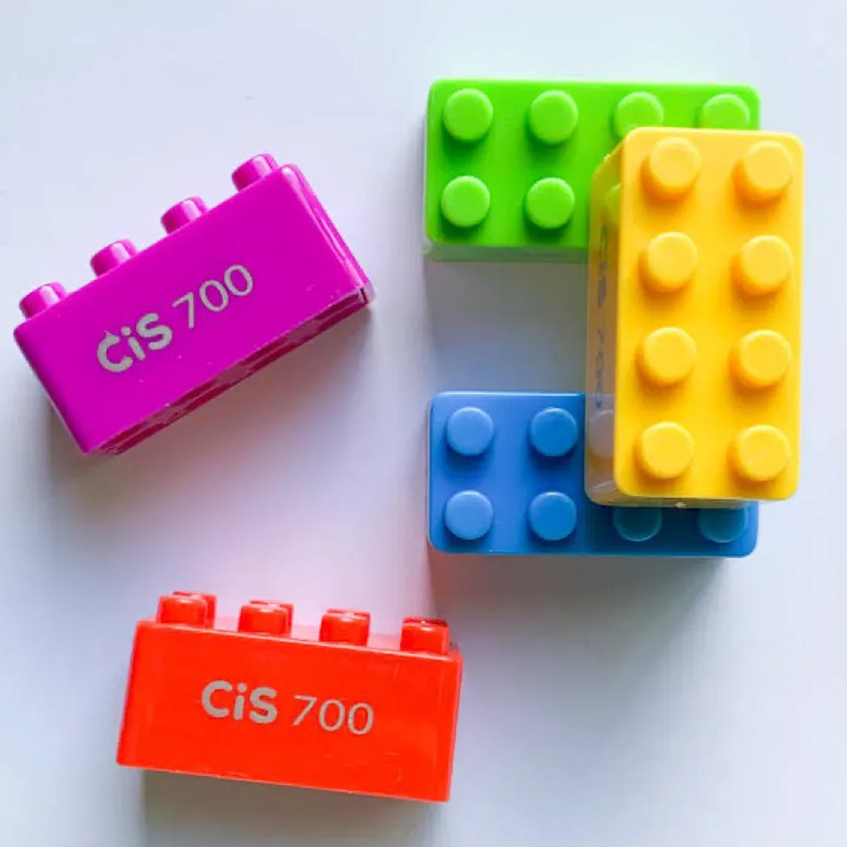 Apontador Escolar 700 - Encaixe com Cores Sortidas - Cis