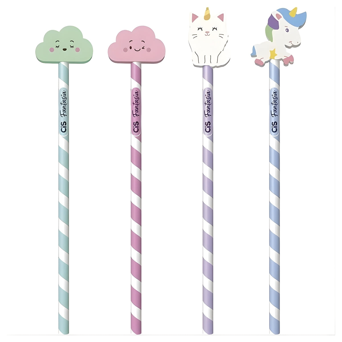 Lapis de Grafite Fantasia Mundo dos Sonhos Hb com Borracha - Sortidas - Cis