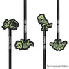 Lapis de Grafite Fantasia Dinoglow Hb Redondo com Borracha - Cis