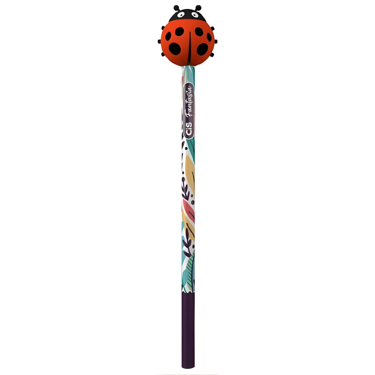 Lapis de Grafite Fantasia Abracadinhos com Borracha - Sortidas - Cis
