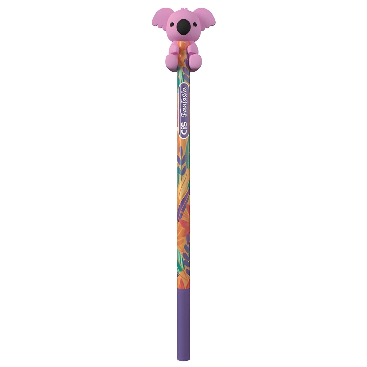 Lapis de Grafite Fantasia Abracadinhos com Borracha - Sortidas - Cis