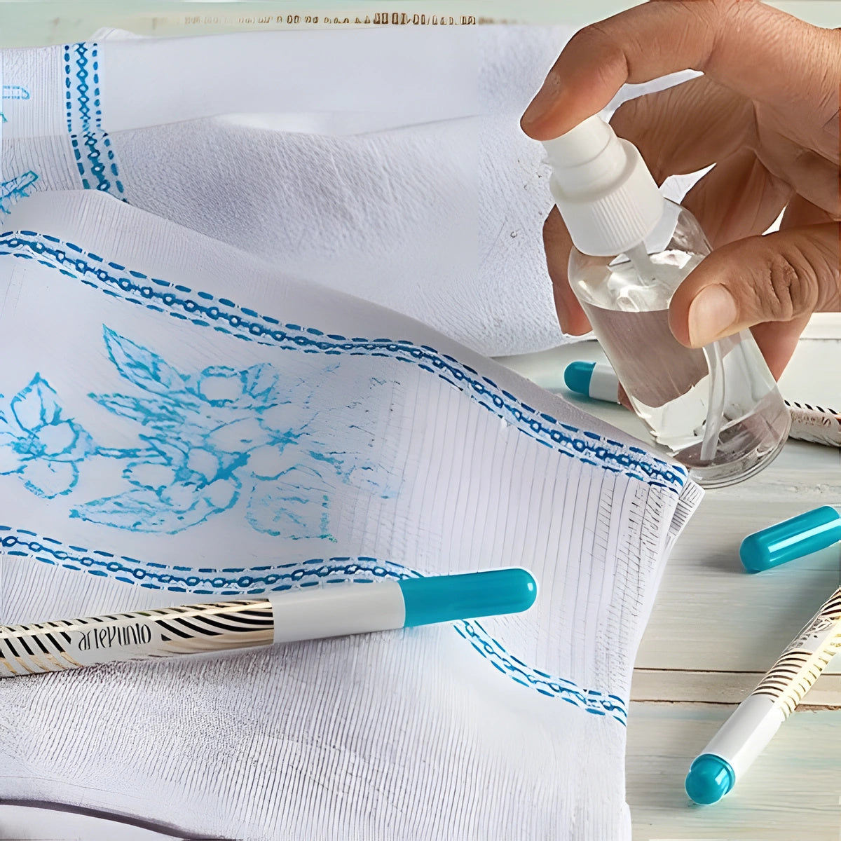 Caneta para Marcação em Costura e Patchwork Azul - Artepunto