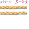 Corda de Sisal Baby para Artesanato Natural 6mm com 15m - Artepunto