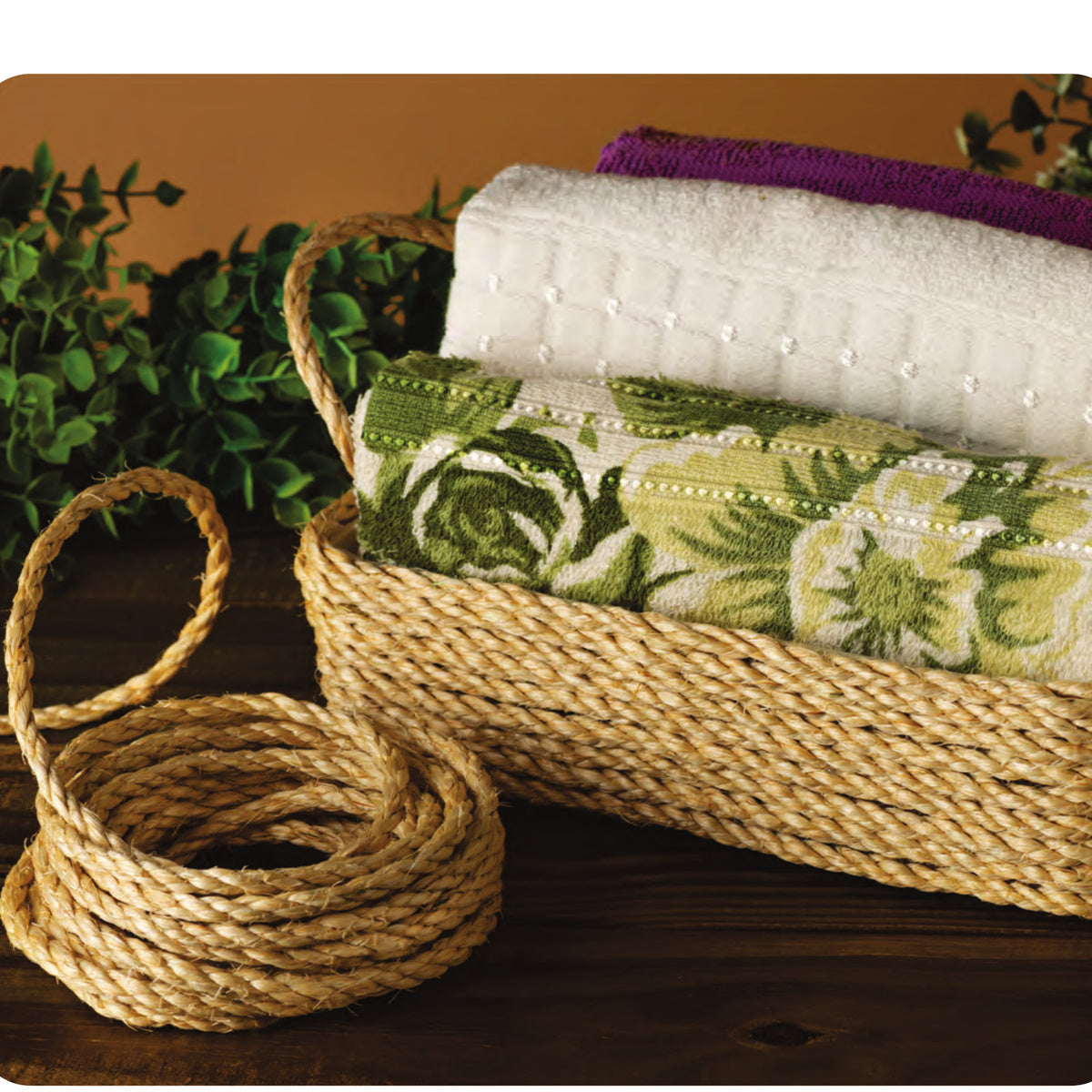 Corda de Sisal Baby para Artesanato Natural 6mm com 15m - Artepunto