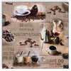 Guardanapo para Decoupage Ambiente 33x33cm com 2 Unidades - Café Brasil