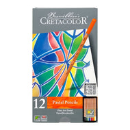 Estojo Lápis de Cor Pastel Cretacolor 12 Cores 470 12